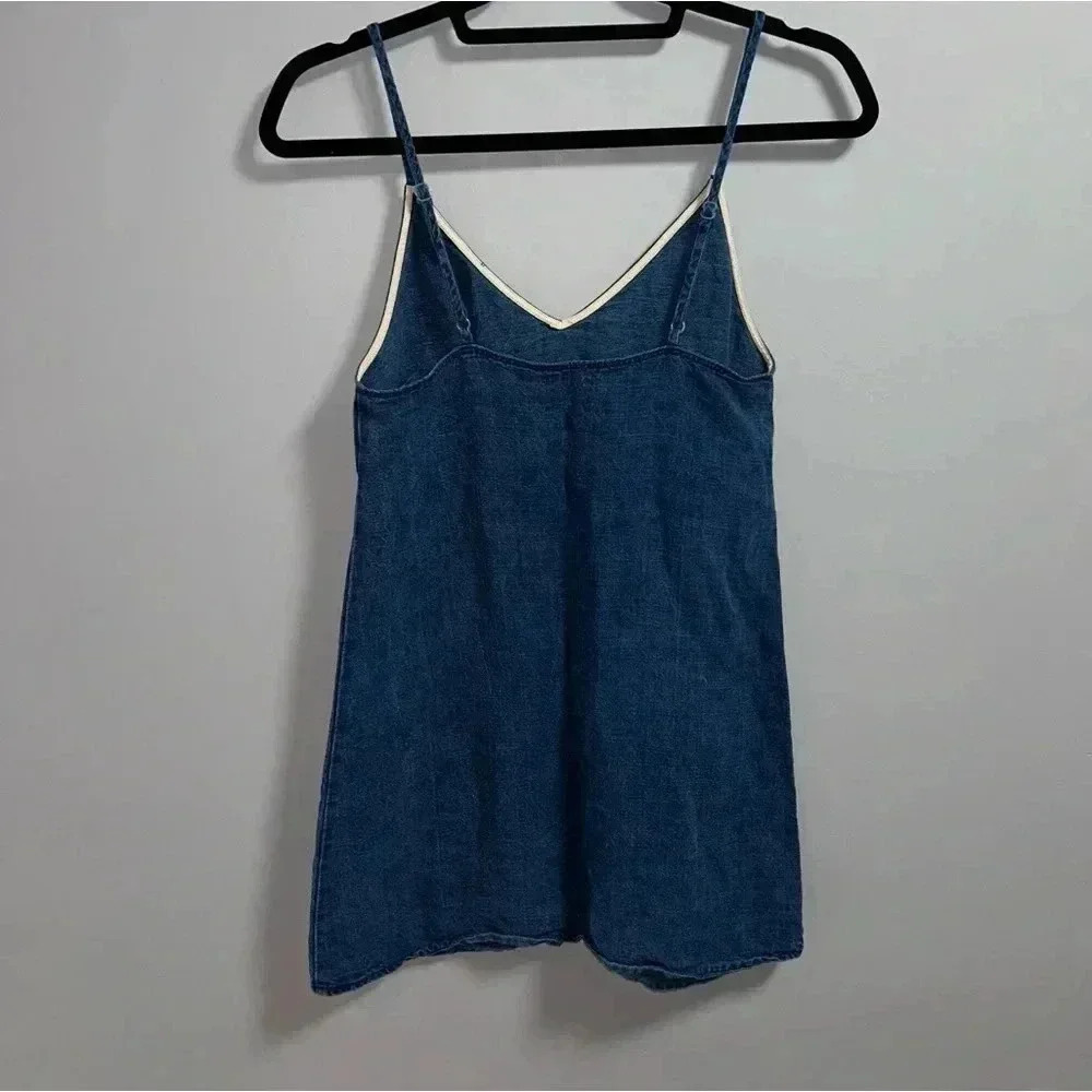 Aritzia - Wilfred Free Vivenne Mini Denim Dress - Picture 3 of 6